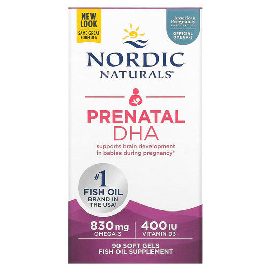 Nordic Naturals-Prenatal DHA-90 Soft Gels