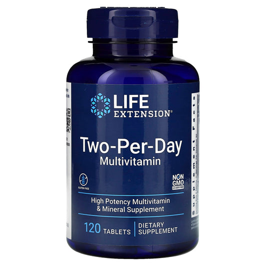 Life Extension-Two-Per-Day Multivitamin-120 Tablets