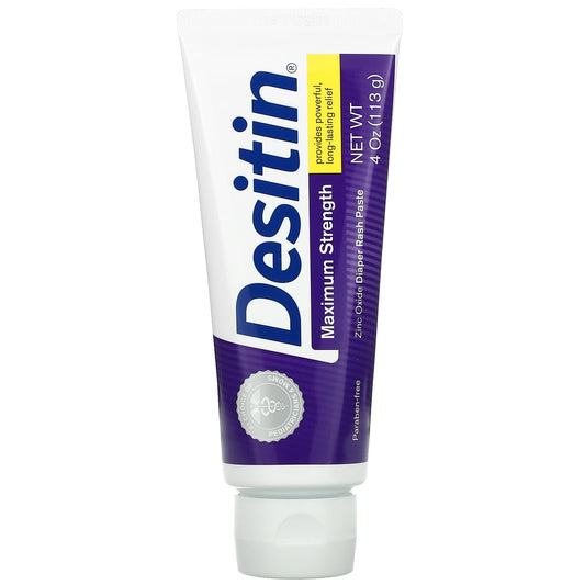 Desitin-Diaper Rash Paste-Maximum Strength-4 oz (113 g)