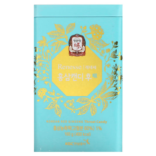 CheongKwanJang-Renesse Korean Red Ginseng Throat Candy-40 Pieces-0.14 oz (4 g) Each