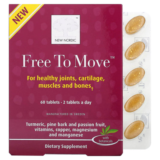 New Nordic-Free to Move-60 Tablets