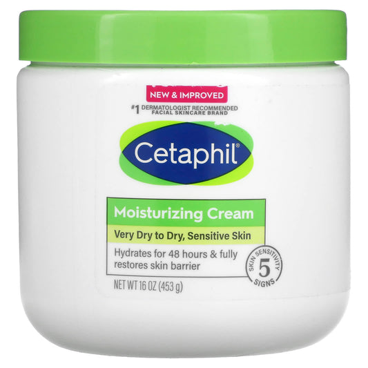 Cetaphil-Moisturizing Cream-Fragrance Free-16 oz (453 g)