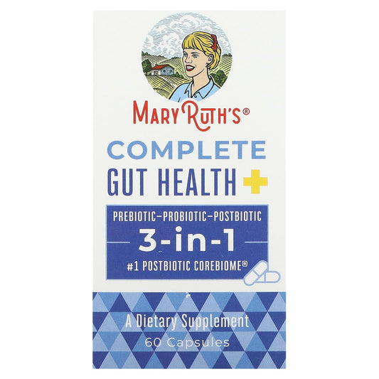MaryRuth's-Complete Gut Health-3-in-1-60 Capsules