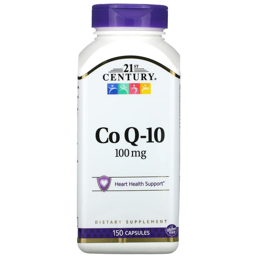 21st Century-CoQ10-100 mg-150 Capsules