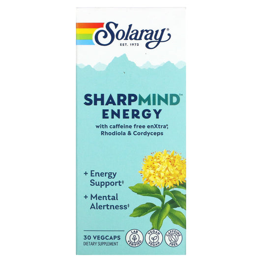 Solaray-SharpMind-Energy-30 Vegcaps