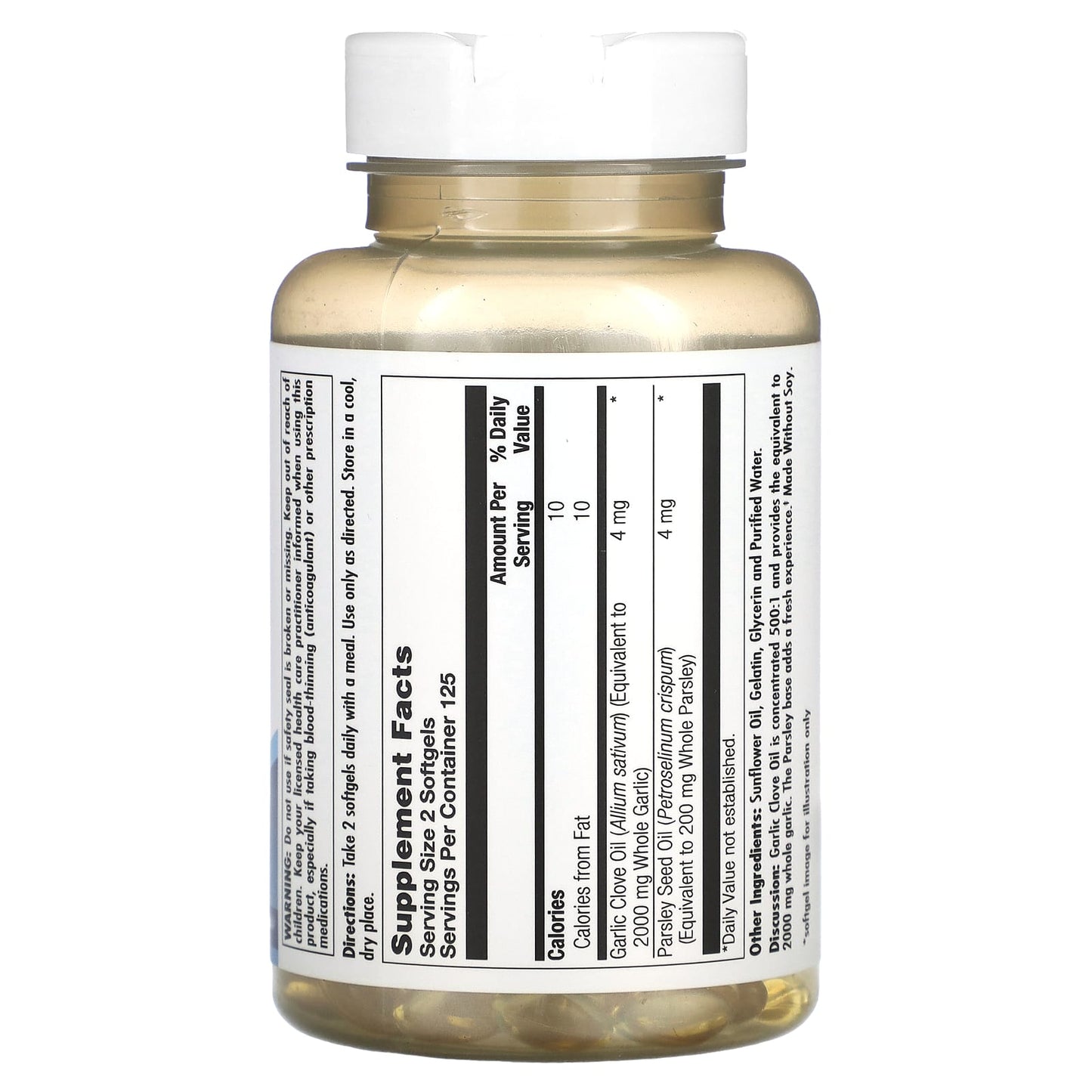 KAL, Garlic Oil, 2,000 mg, 250 Softgels