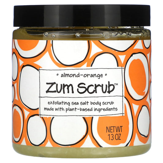 ZUM-Zum Scrub-Almond-Orange-13 oz