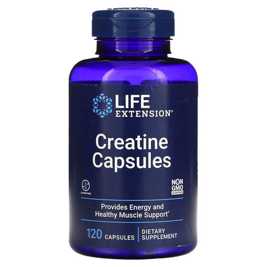 Life Extension-Creatine Capsules-120 Capsules