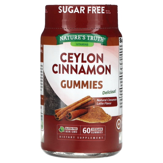 Nature's Truth-Ceylon Cinnamon-60 Vegan Gummies