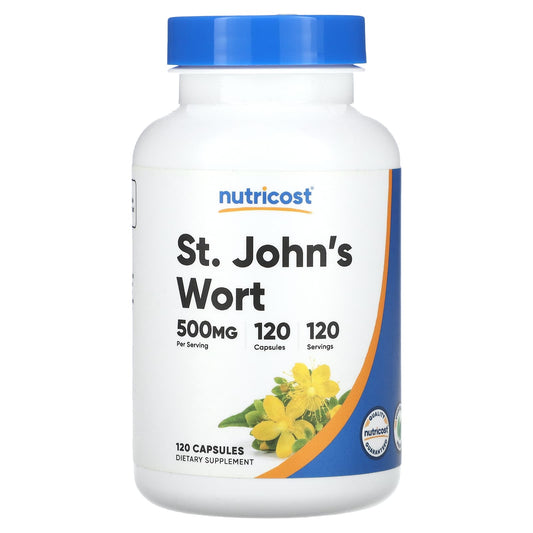 Nutricost-St. John's Wort-500 mg -120 Capsules