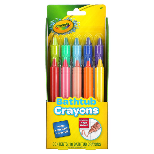 Crayola-Bathtub Crayons-3+-10 Bathtub Crayons