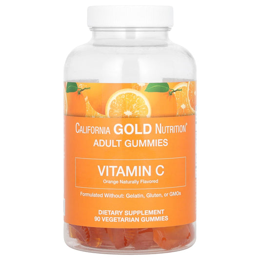 California Gold Nutrition-Vitamin C Gummies-90 Gummies