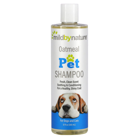 Mild By Nature-Oatmeal Pet Shampoo-12 fl oz (355 ml)