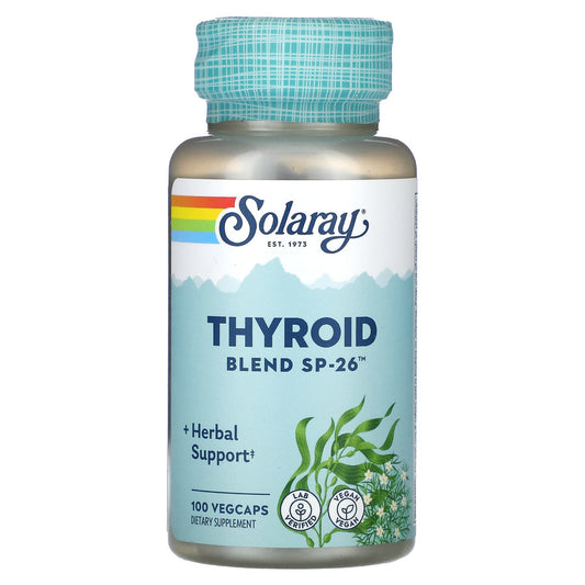 Solaray-Thyroid Blend SP-26-100 VegCaps