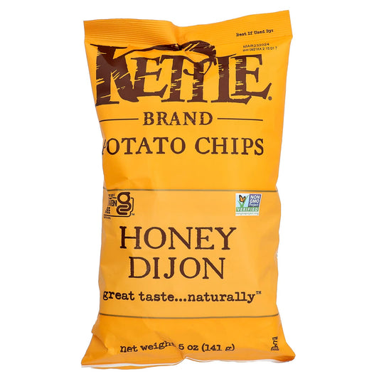 Kettle Foods-Potato Chips-Honey Dijon-5 oz (141 g)