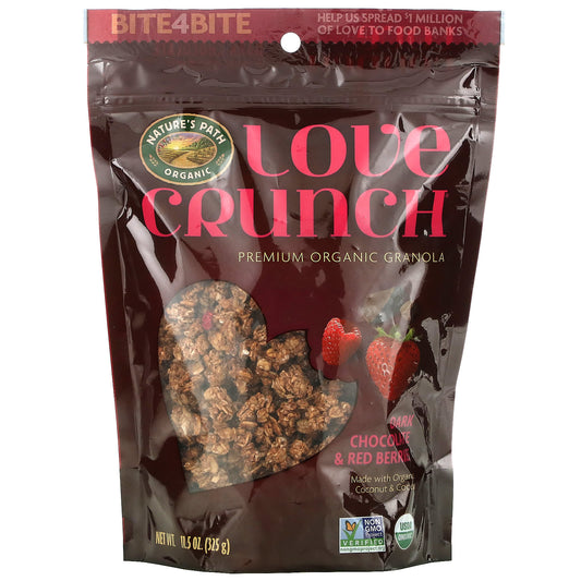 Nature's Path-Love Crunch-Premium Organic Granola-Dark Chocolate & Red Berries-11.5 oz (325 g)