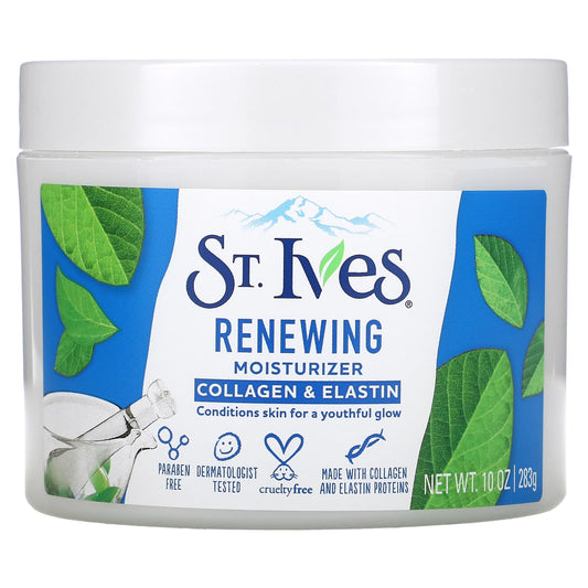 St. Ives-Moisturizer-Renewing-Collagen & Elastin-10 oz (283 g)