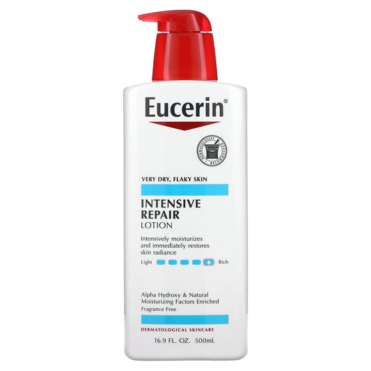 Eucerin-Intensive Repair Lotion-Fragrance Free-16.9 fl oz (500 ml)