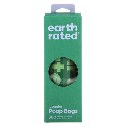 Earth Rated-Dog Poop Bags-Lavender-300 Bags
