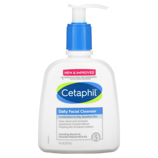 Cetaphil-Daily Facial Cleanser-8 fl oz (237 ml)