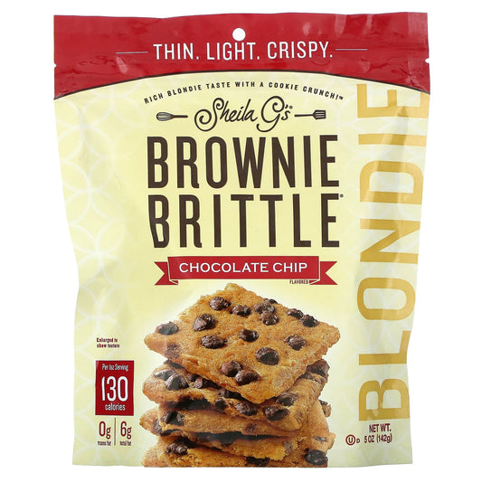 Sheila G's-Brownie Brittle-Chocolate Chip Blondie-5 oz (142 g)