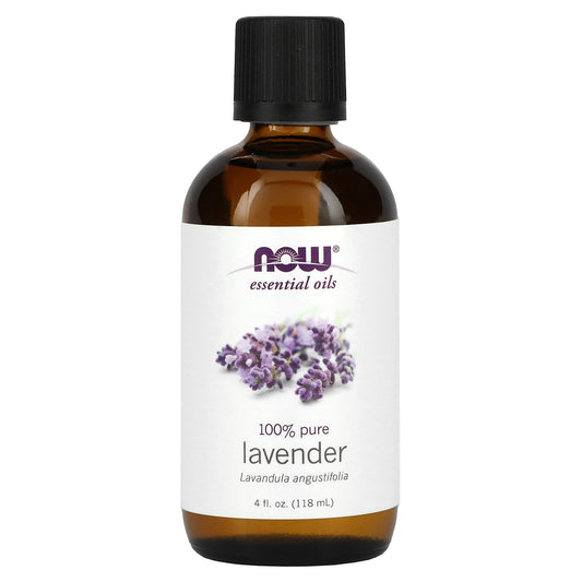 NOW Foods-Essential Oils-Lavender-4 fl oz (118 ml)
