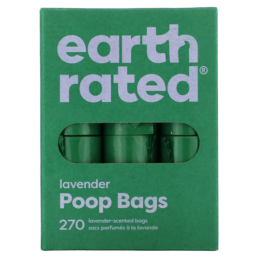 Earth Rated-Dog Poop Bags-Lavender-270 Bags