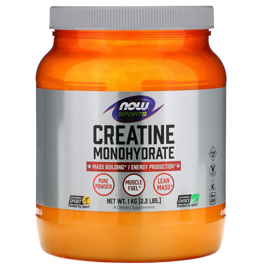 NOW Foods-Sports-Creatine Monohydrate-2.2 lbs (1 kg)