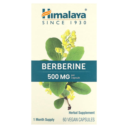 Himalaya-Berberine -500 mg -60 Vegan Capsules