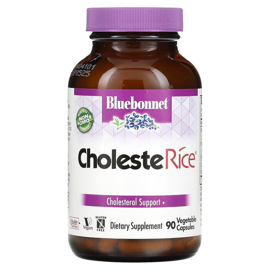 Bluebonnet Nutrition-CholesteRice-90 Vegetable Capsules