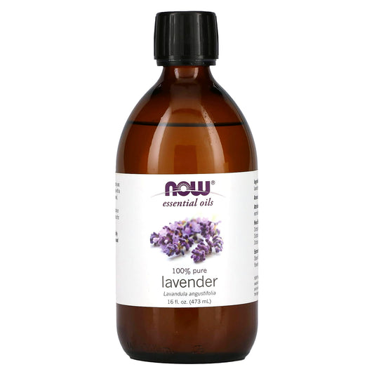 NOW Foods-Essential Oils-Lavender-16 fl oz (473 ml)