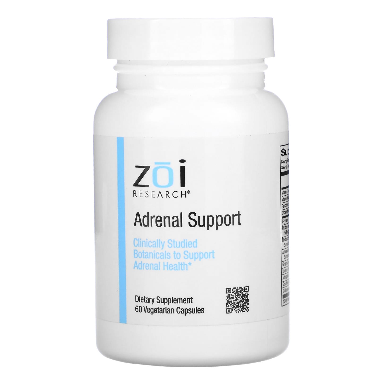 ZOI Research-Adrenal Support-60 Vegetarian Capsules
