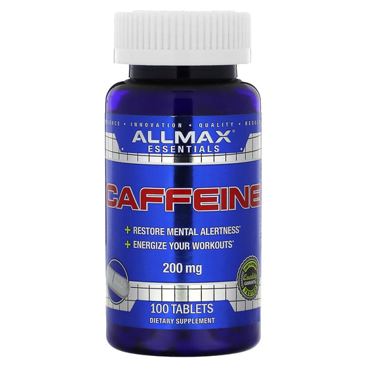 ALLMAX-Caffeine -200 mg-100 Tablets