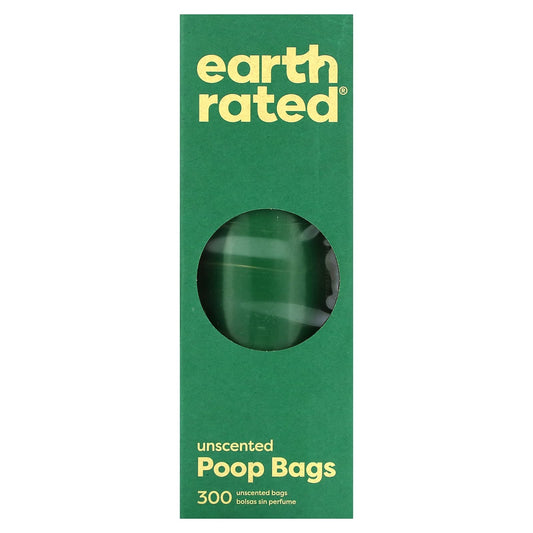 Earth Rated-Dog Waste Bags-Unscented-300 Bags
