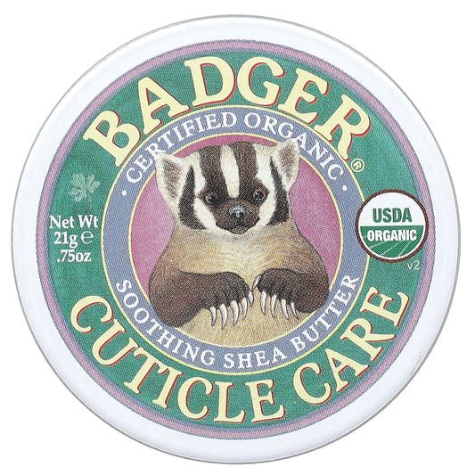 Badger Company-Cuticle Care-Shea Butter-0.75 oz (21 g)