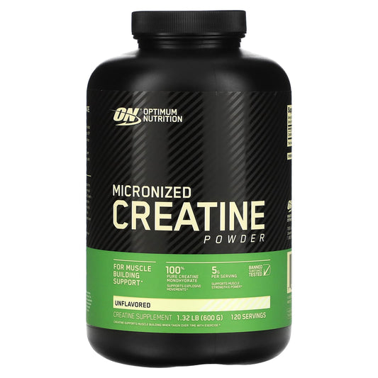 Optimum Nutrition-Micronized Creatine Powder-Unflavored-1.32 lb (600 g)