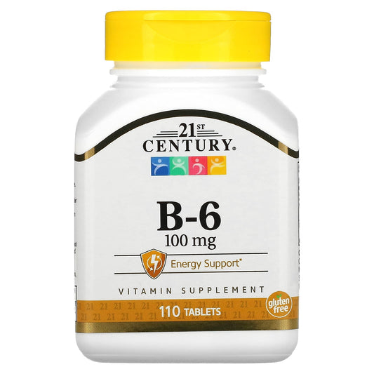 21st Century-B-6-100 mg-110 Tablets