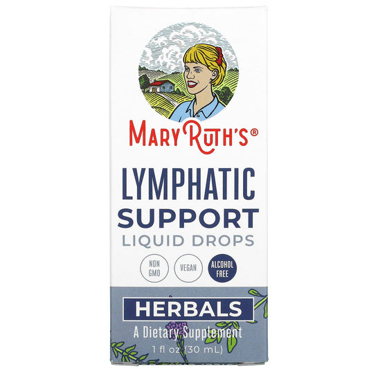 MaryRuth's-Herbals-Lymphatic Support Liquid Drops-Alcohol Free-1 fl oz (30 ml)