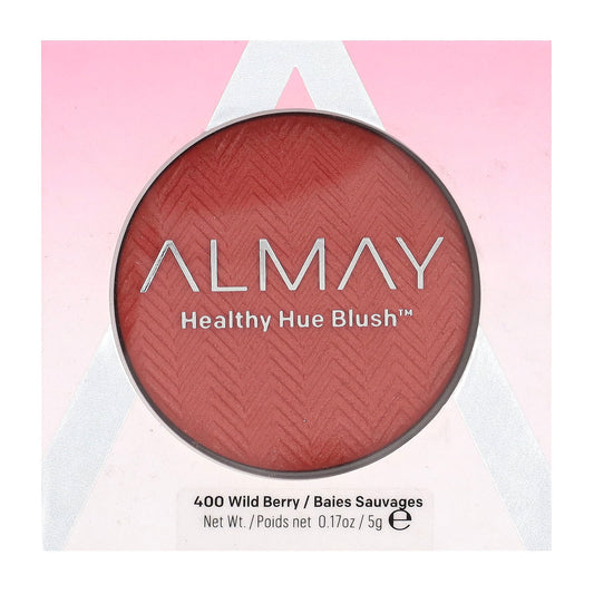 Almay-Healthy Hue Blush-400 Wild Berry-0.17 oz (5 g)