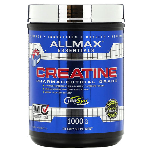 ALLMAX-Creatine Powder-Pharmaceutical Grade-1,000 g-2.2 lbs (35.27 oz)