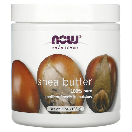 NOW Foods-Solutions-Shea Butter-7 oz (198 g)