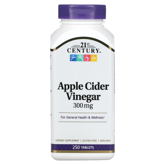21st Century-Apple Cider Vinegar-300 mg-250 Tablets