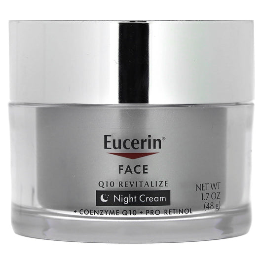 Eucerin-Face-Q10 Revitalize-Night Cream-Fragrance Free-1.7 fl oz (48 g)