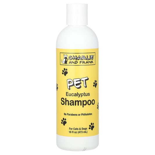 Charlie and Frank-Pet Shampoo-Eucalyptus-16 fl oz (473 ml)