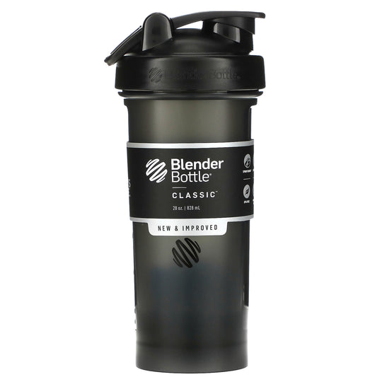 Blender Bottle-Classic with Loop-Black-28 oz (828 ml)
