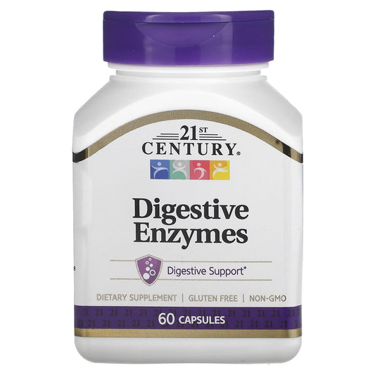 21st Century-Digestive Enzymes-60 Capsules