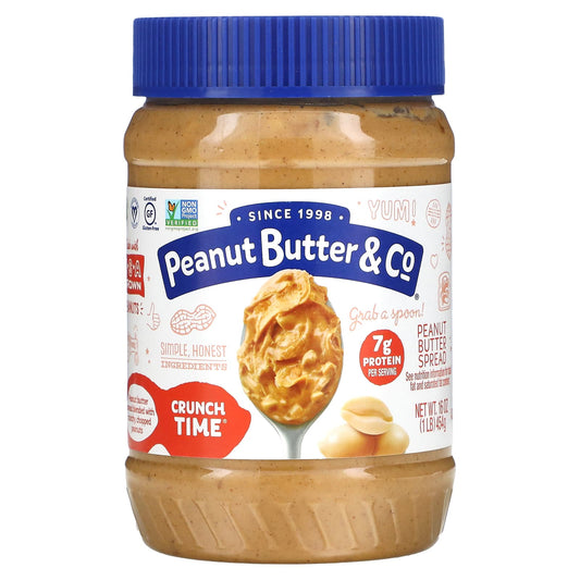 Peanut Butter & Co.-Peanut Butter Spread-Crunch Time-16 oz (454 g)