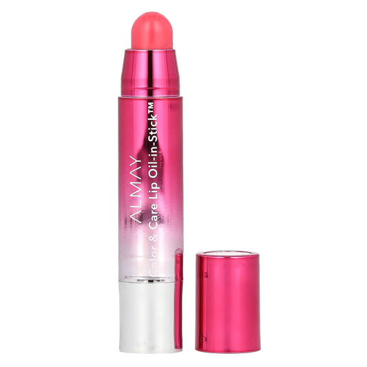 Almay-Color & Care Lip Oil-In-Stick-120 Rosy Glaze-0.09 oz (2.5 g)
