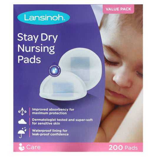 Lansinoh-Stay Dry Nursing Pads-200 Pads