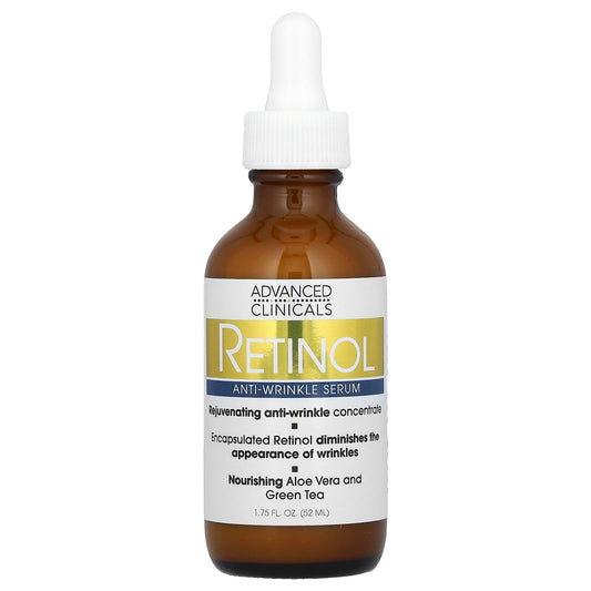 Advanced Clinicals-Retinol Serum-Anti-Wrinkle-1.75 fl oz (52 ml)